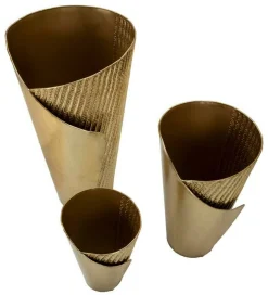 Set di 3 vasi Morrone, 39x42 h75 cm,<Dmora Flash Sale