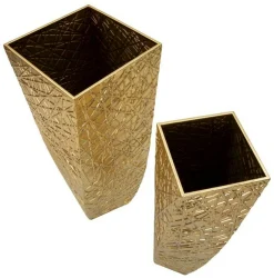 Set di 2 vasi Ritaldi, 34x34 h90 cm,<Dmora Cheap