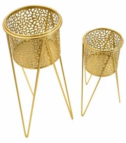 Set di 2 vasi Robert, , 21x20 h46 cm<Dmora Cheap