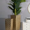 Set di 2 vasi Tirreni, 40x40 h99 cm,<Dmora Online