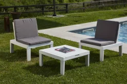 Set salotto da esterno Aixela, 100% Made in Italy,<Dmora Hot