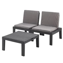 Set salotto da esterno Aixela, 100% Made in Italy,<Dmora Best Sale