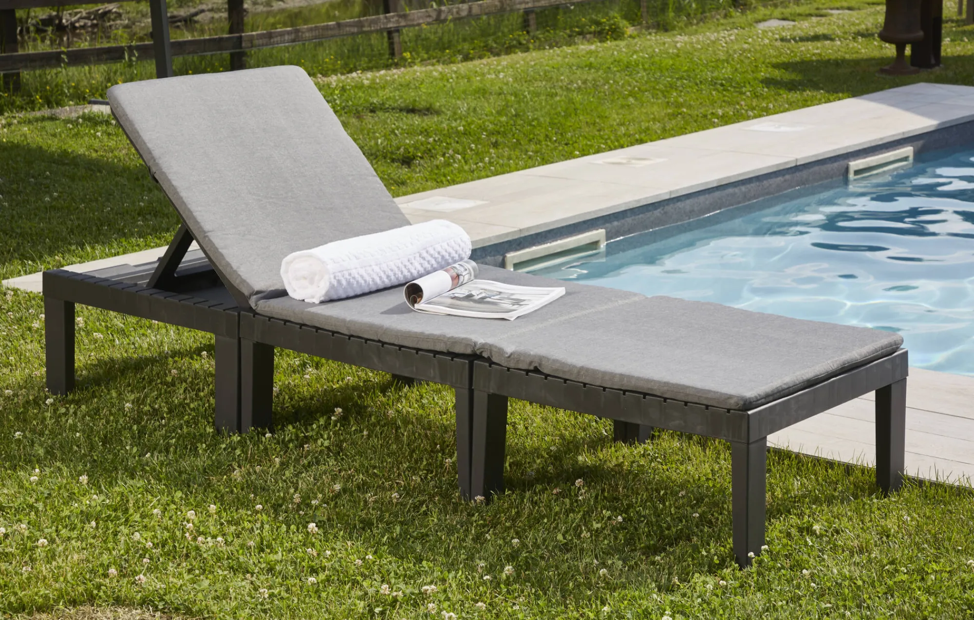 Set salotto da esterno Aixela, 100% Made in Italy,<Dmora Best Sale