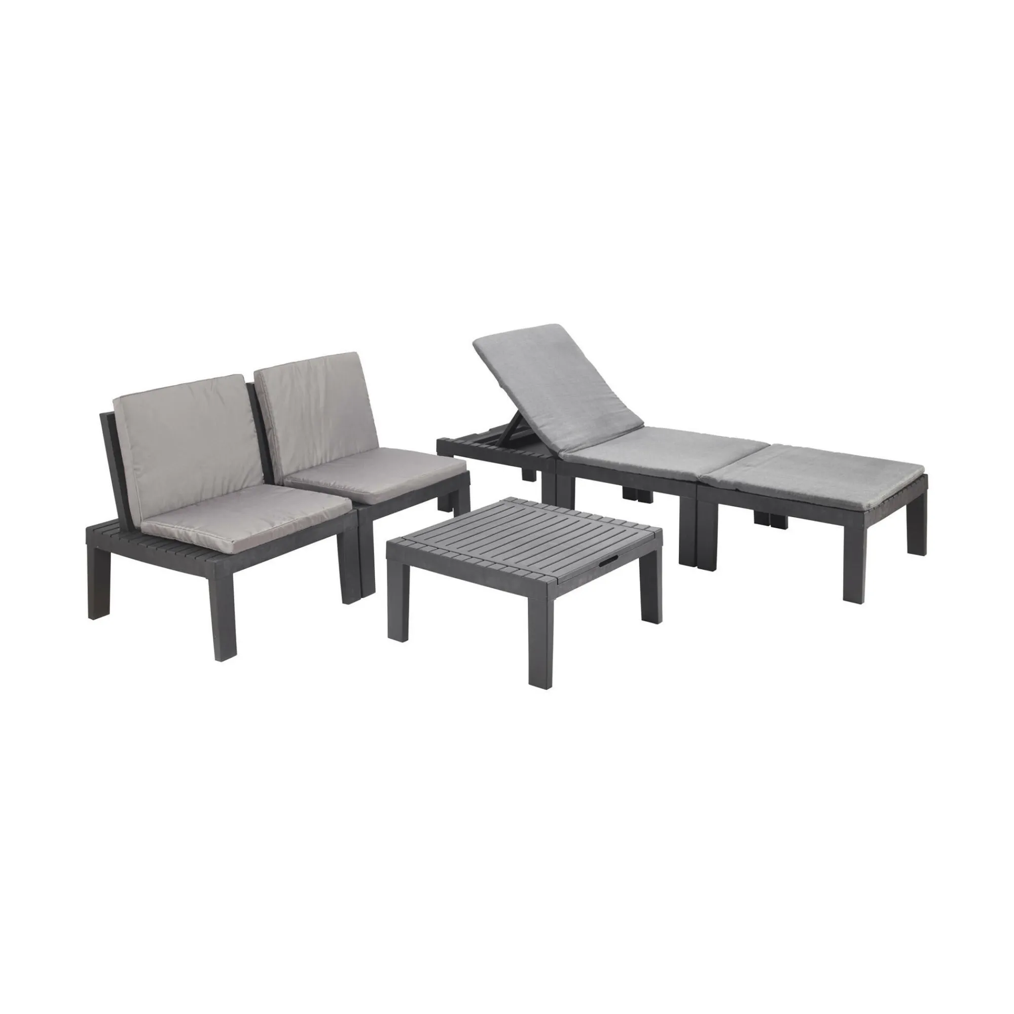 Set salotto da esterno Aixela, 100% Made in Italy,<Dmora Best Sale