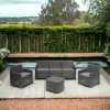 Set salotto da esterno Akay, 100% Made in Italy,<Dmora New