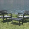 Set salotto da esterno Alfio, 100% Made in Italy,<Dmora Sale