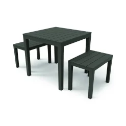 Set salotto da esterno Alambico, 100% Made in Italy,<Dmora Best