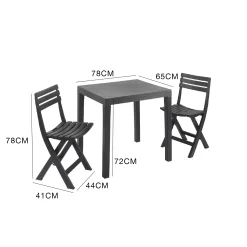 Set salotto da esterno Altar, 100% Made in Italy,<Dmora Flash Sale