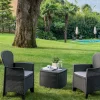 Set salotto da esterno Anny, 100% Made in Italy,<Dmora Store