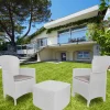 Set salotto da esterno Anny, 100% Made in Italy,<Dmora Hot