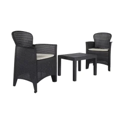 Set salotto da esterno Aneta, 100% Made in Italy,<Dmora Flash Sale