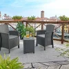 Set salotto da esterno Armin, 100% Made in Italy,<Dmora Flash Sale