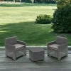 Set salotto da esterno Ari, 100% Made in Italy,<Dmora New