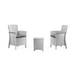 Set salotto da esterno Armin, 100% Made in Italy,<Dmora Hot