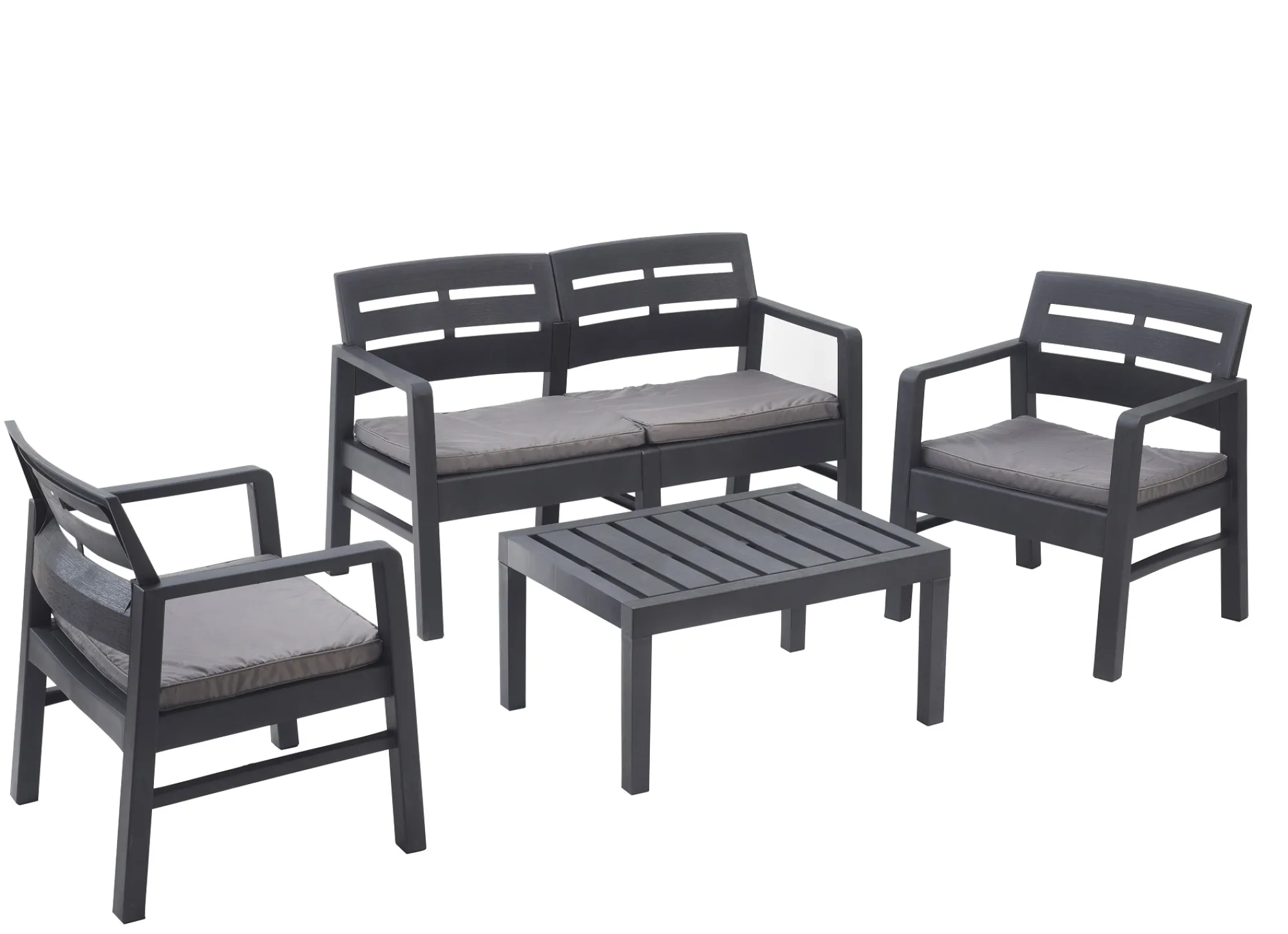 Set salotto da esterno Arti, 100% Made in Italy,<Dmora Discount