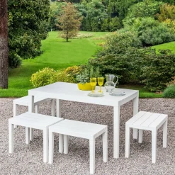 Set salotto da esterno Asta, 100% Made in Italy,<Dmora Outlet