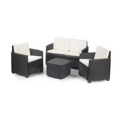 Set salotto da esterno Dbacc, 100% Made in Italy,<Dmora Best