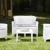 Set salotto da esterno Debois, 100% Made in Italy,<Dmora Best Sale