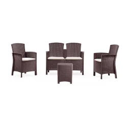 Set salotto da esterno Dkresi, 100% Made in Italy,<Dmora Best
