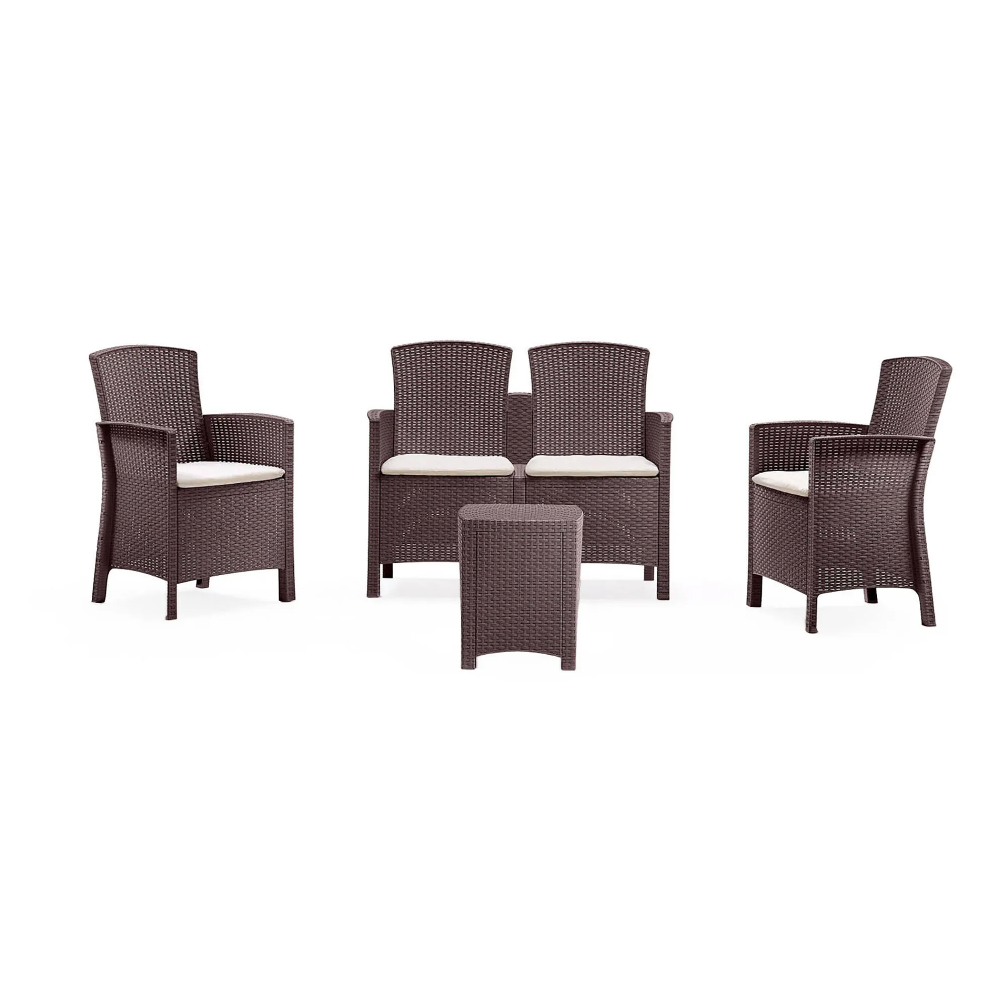 Set salotto da esterno Dkresi, 100% Made in Italy,<Dmora Best