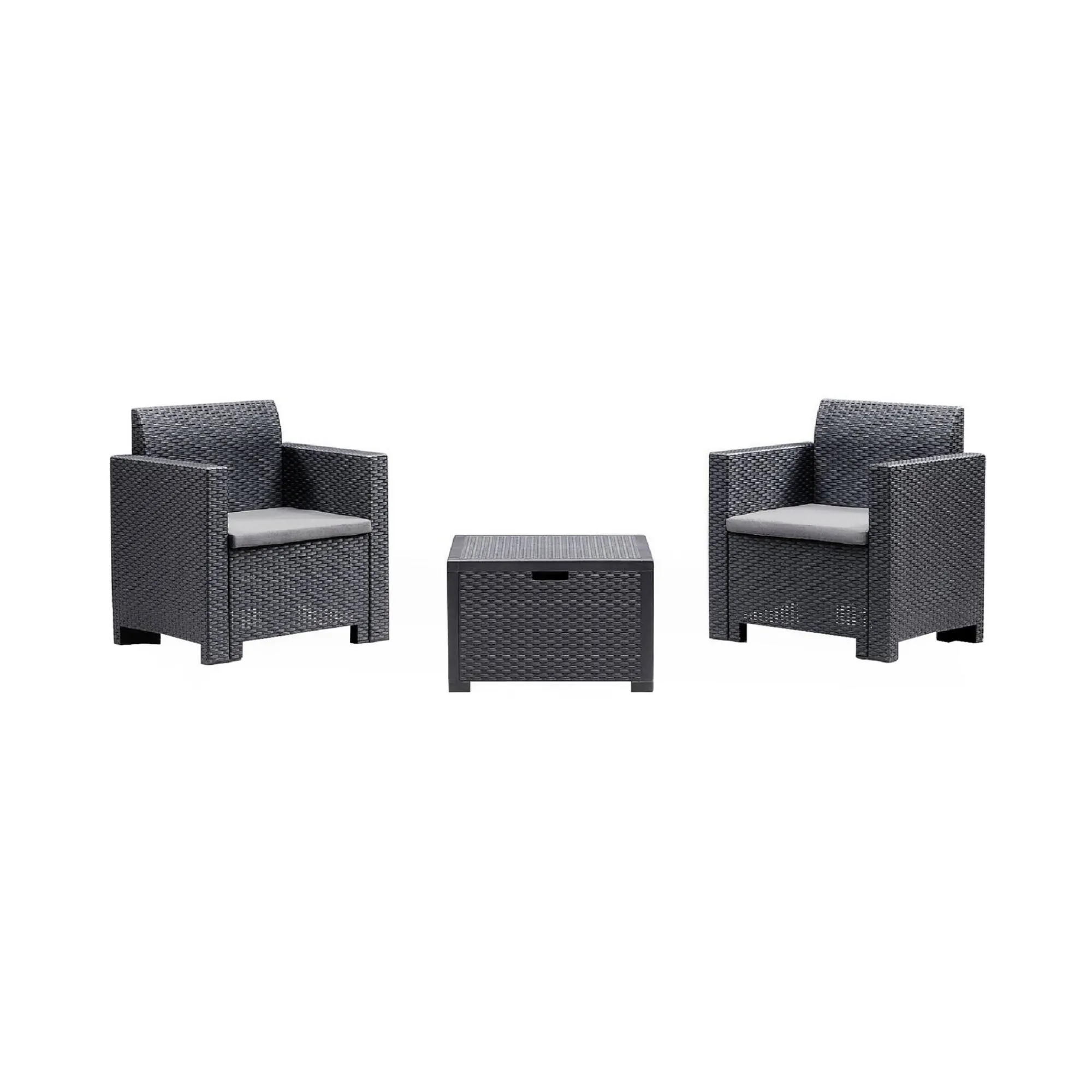 Set salotto da esterno Dkrajn, 100% Made in Italy,<Dmora New