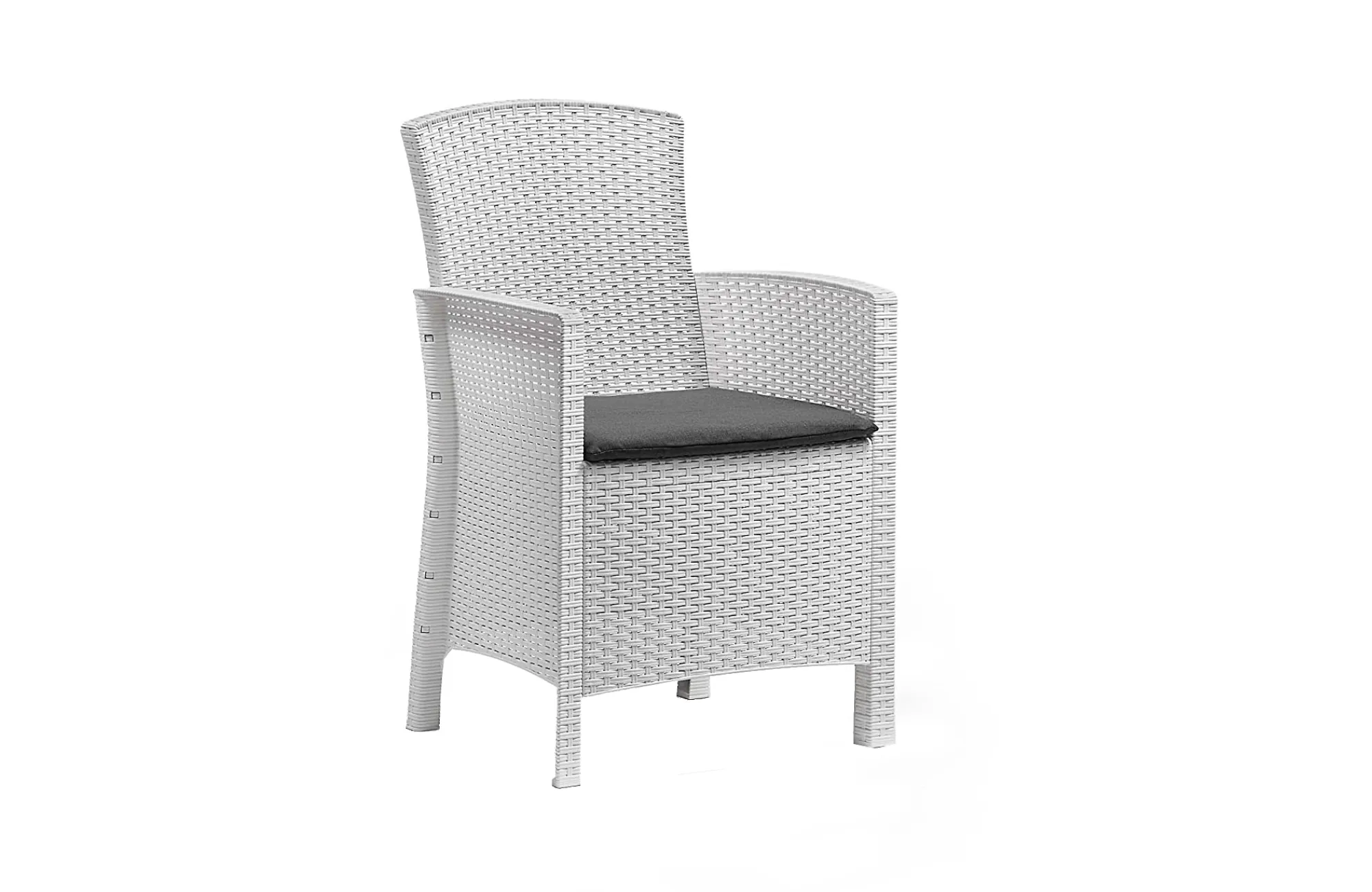 Set salotto da esterno Eustachia, 100% Made in Italy,<Dmora Online