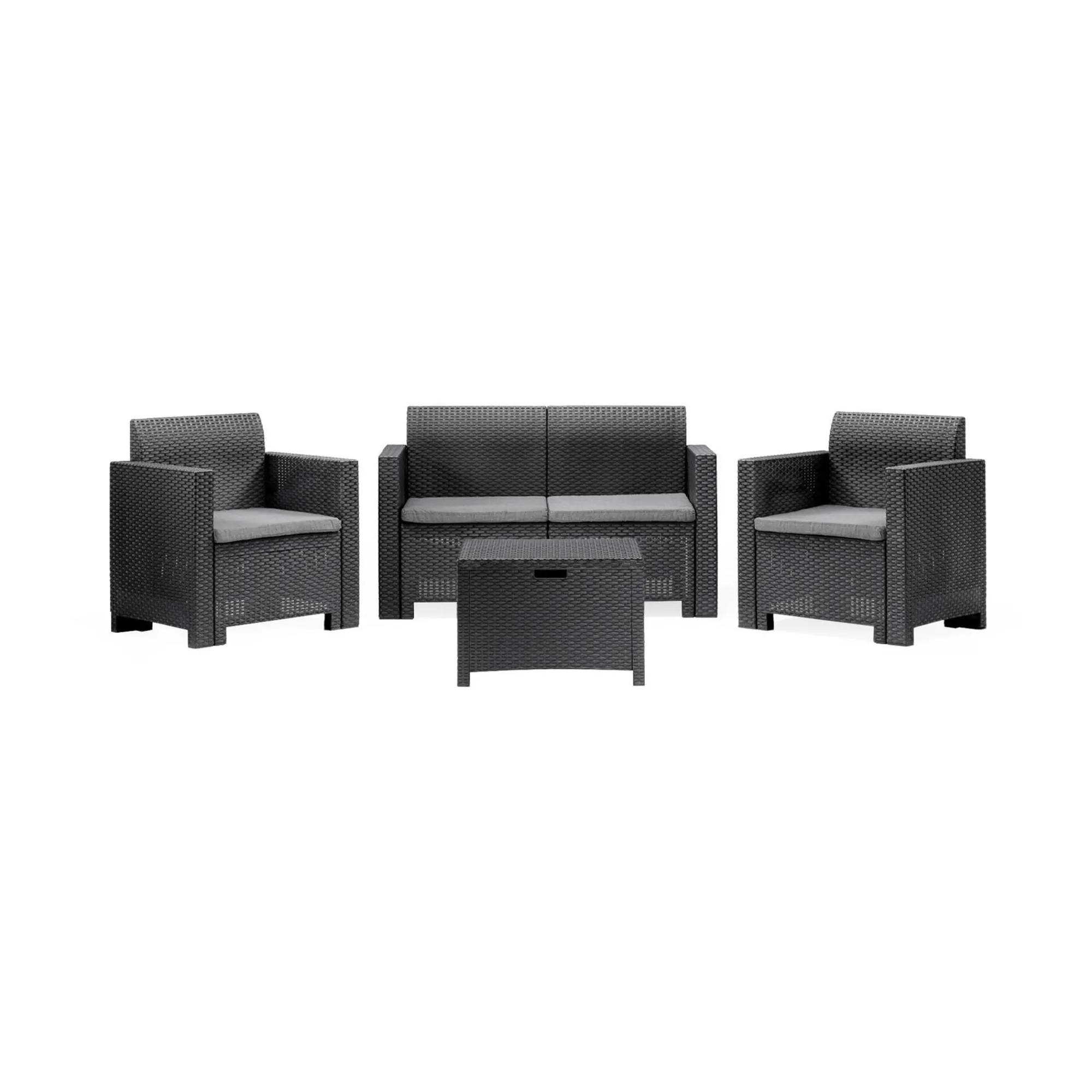 Set salotto da esterno Gazania, 100% Made in Italy,<Dmora New