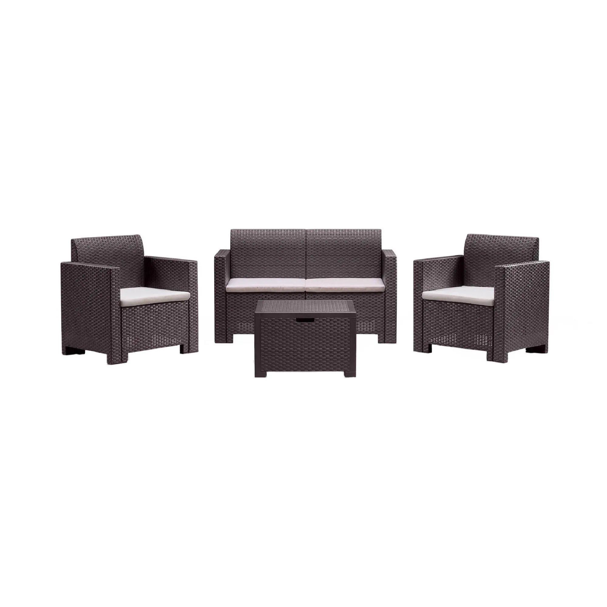 Set salotto da esterno Gazania, 100% Made in Italy,<Dmora Cheap