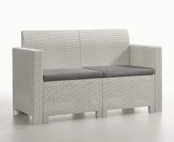 Set salotto da esterno Gazania, 100% Made in Italy,<Dmora Flash Sale