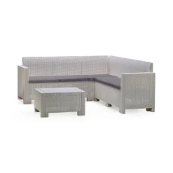 Set salotto da esterno Somnus, 100% Made in Italy,<Dmora Clearance