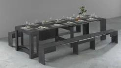 Set tavolo e sedie Auditore, 66x25h45 cm,<Dmora Online