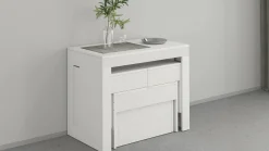 Set tavolo e sedie Auditore, 66x25h45 cm,<Dmora New