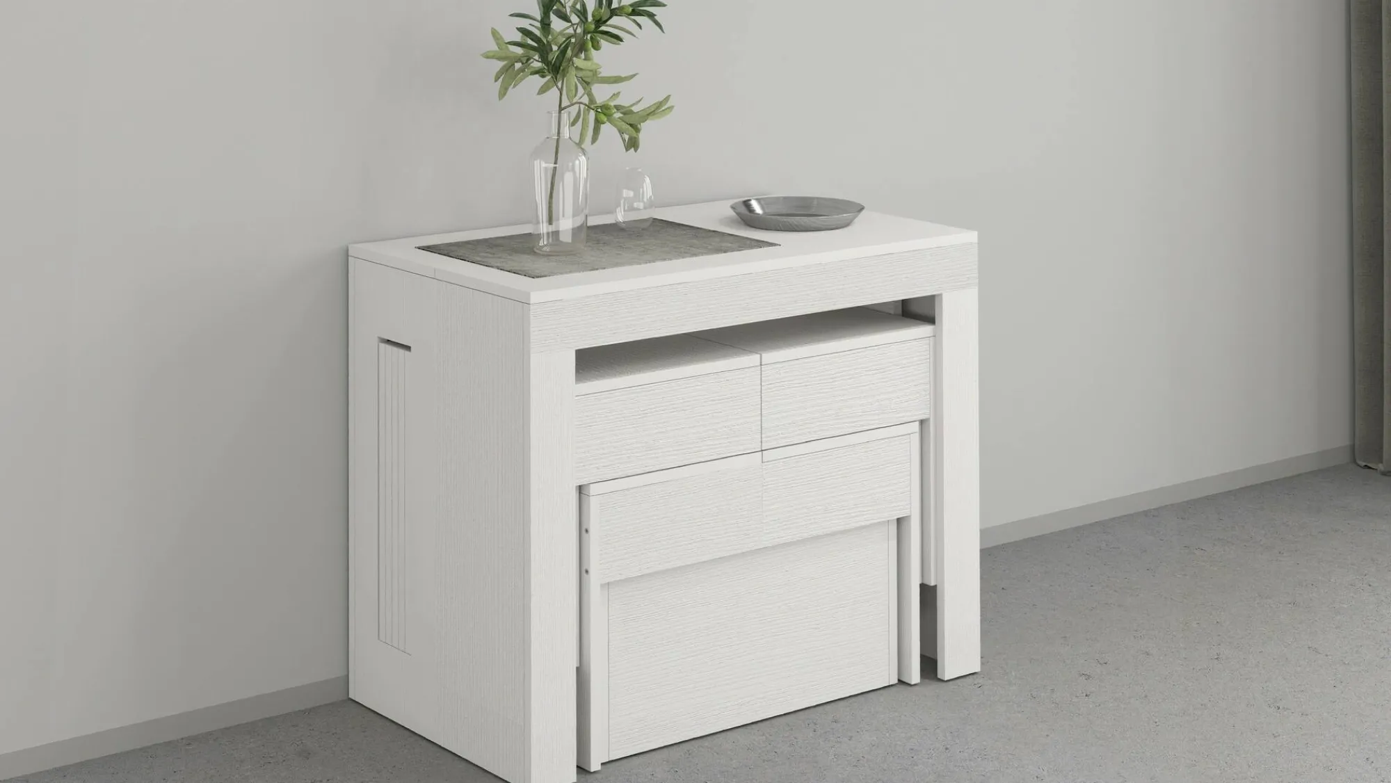 Set tavolo e sedie Auditore, 66x25h45 cm,<Dmora New