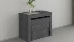 Set tavolo e sedie Auditore, 66x25h45 cm,<Dmora Online