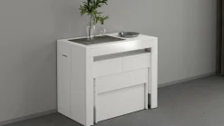 Set tavolo e sedie Auditore, 66x25h45 cm,<Dmora Store