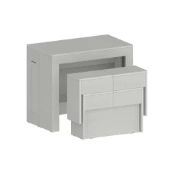 Set tavolo e sedie Auditore, 66x25h45 cm,<Dmora New