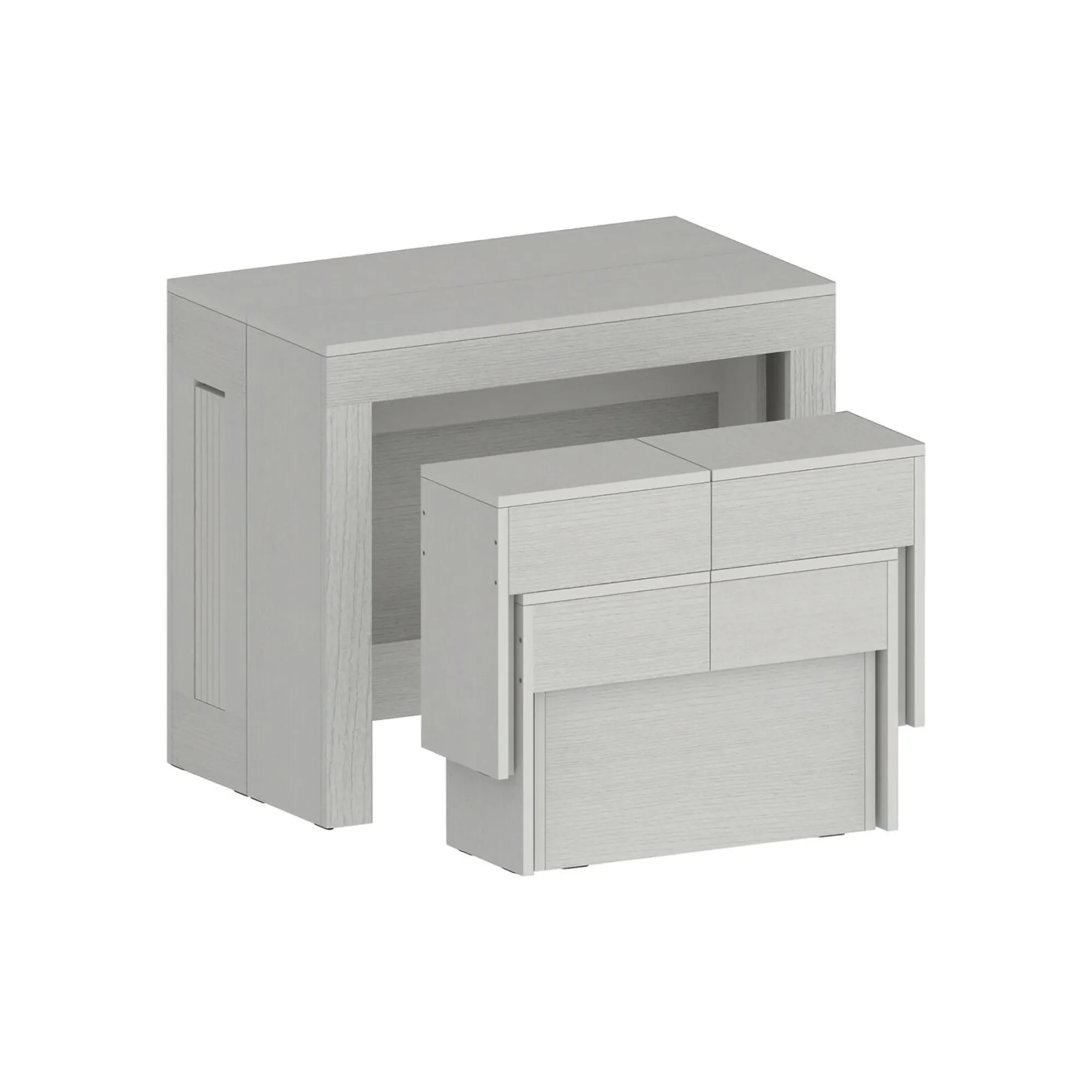 Set tavolo e sedie Auditore, 66x25h45 cm,<Dmora New