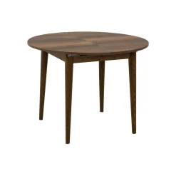 Set tavolo e sedie Bee, 100x100h75 cm, Noce e Antracite<Dmora Cheap