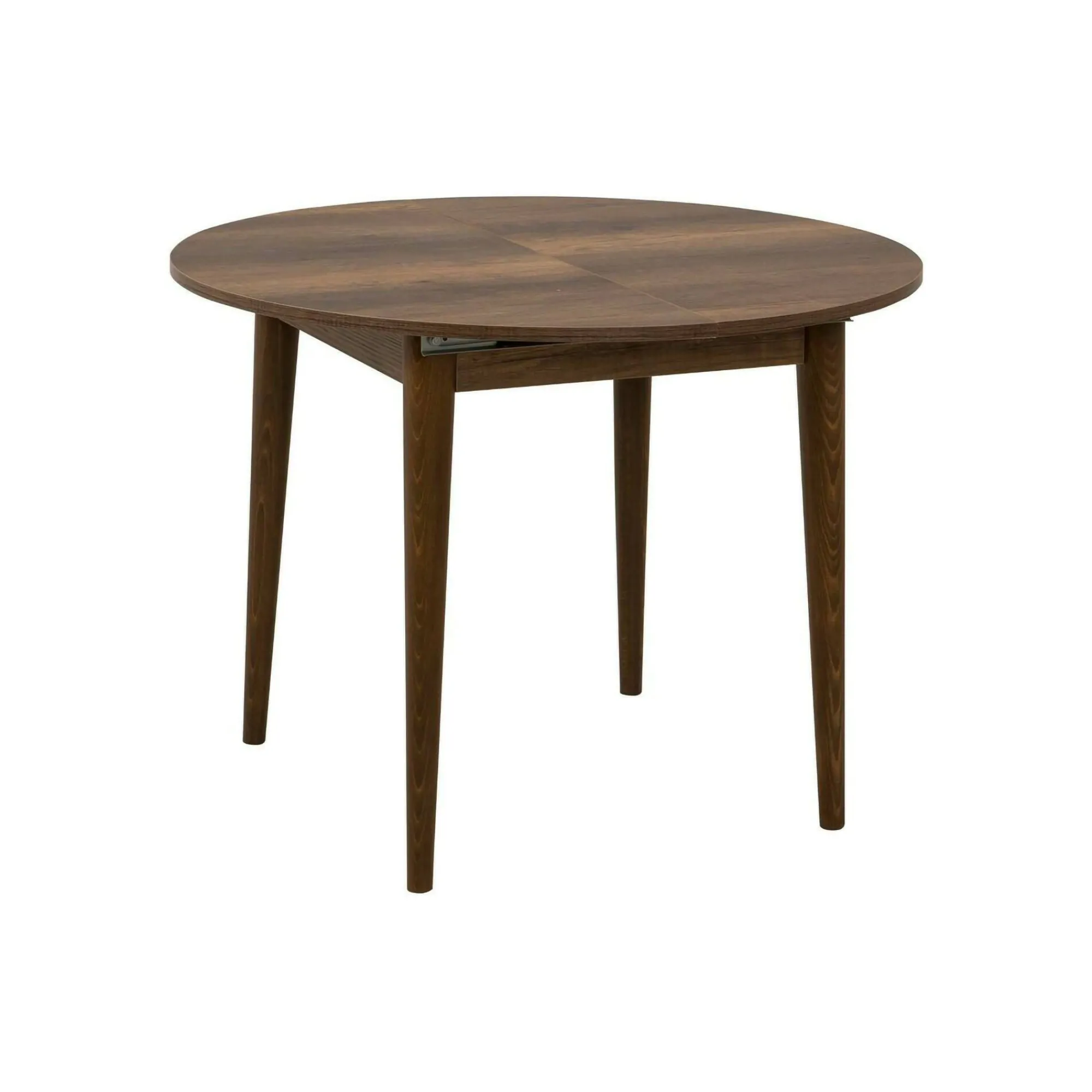 Set tavolo e sedie Bee, 100x100h75 cm, Noce e Antracite<Dmora Cheap