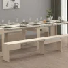 Set tavolo e sedie Dadamoni, 66x25h45 cm,<Dmora Best