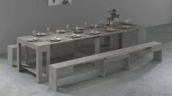 Set tavolo e sedie Dadamoni, 66x25h45 cm,<Dmora Store