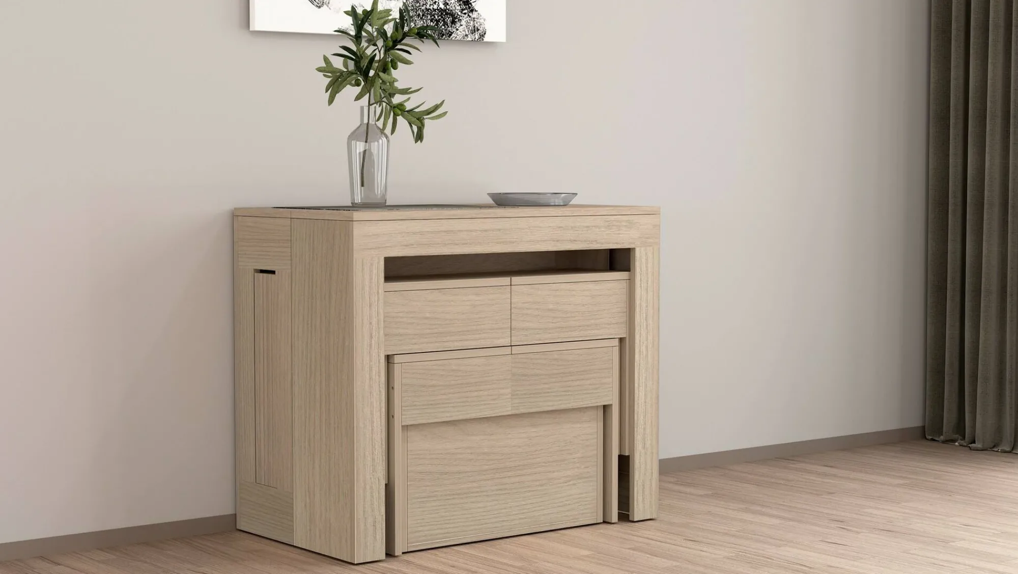 Set tavolo e sedie Dadamoni, 66x25h45 cm,<Dmora Best