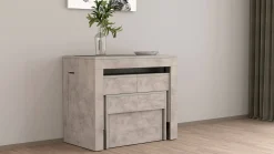 Set tavolo e sedie Dadamoni, 66x25h45 cm,<Dmora Store