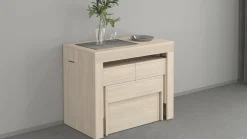 Set tavolo e sedie Dadamoni, 66x25h45 cm,<Dmora Best