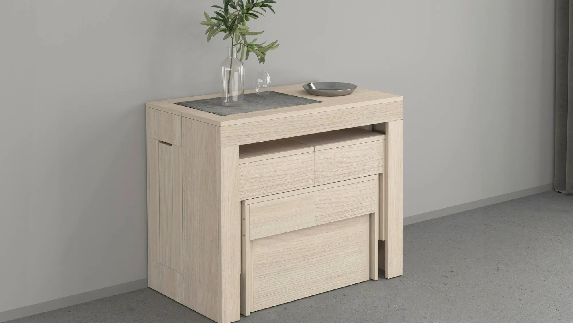 Set tavolo e sedie Dadamoni, 66x25h45 cm,<Dmora Best