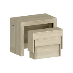 Set tavolo e sedie Dadamoni, 66x25h45 cm,<Dmora Best