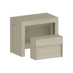 Set tavolo e sedie Dardizzon, 66x25h45 cm,<Dmora New