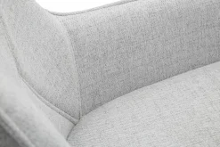 Sgabello Moore, 55x55 h109 cm, Nero e Grigio<Dmora Store