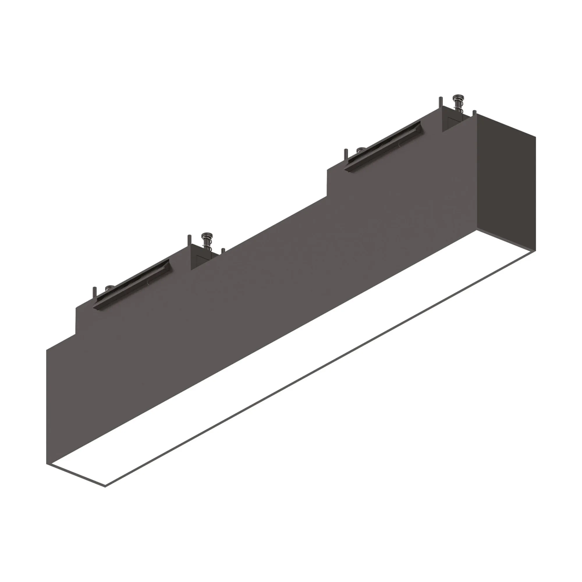 Sistema luce binario ARCA WIDE 25W 3000K BK, 61 x 4 x h7 cm,<Dmora Hot