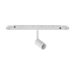 Sistema luce binario EGO TRACK SINGLE 03W 3000K 1-10V WH, 19 x 3 x h10 cm,<Dmora Shop